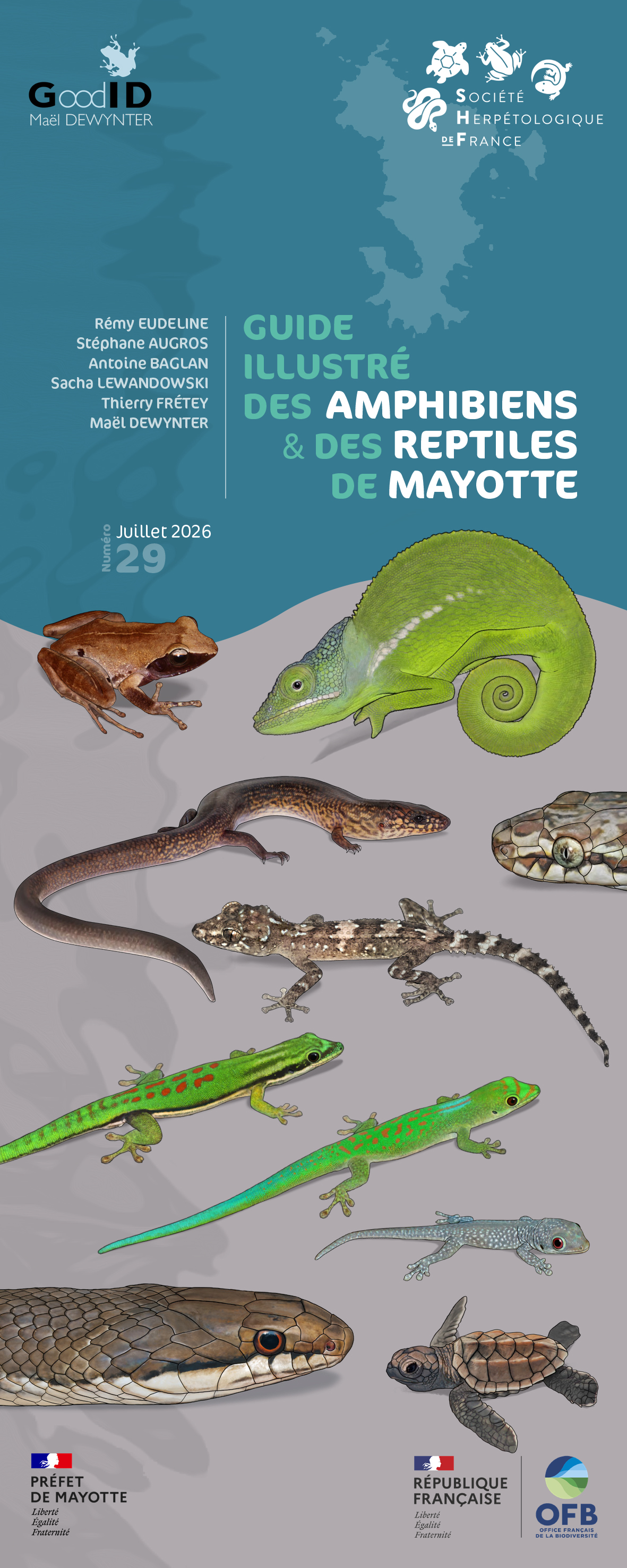 Guide illustré des Amphibiens et Reptiles de Mayotte